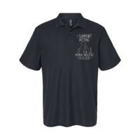 I Support Putting Animal Abusers To Sleep Dog Cat lover Softstyle Adult Sport Polo