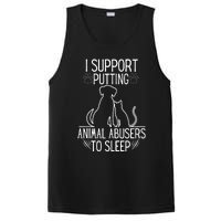 I Support Putting Animal Abusers To Sleep Dog Cat lover PosiCharge Competitor Tank