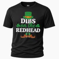 Irish St Patricks Day Shamrock Dibs On The Redhead Performance Shirt