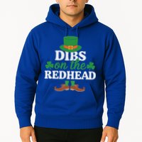 Irish St Patricks Day Shamrock Dibs On The Redhead Hoodie