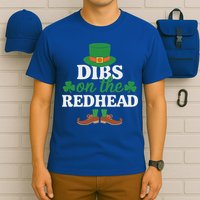 Irish St Patricks Day Shamrock Dibs On The Redhead T-Shirt