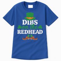 Irish St Patricks Day Shamrock Dibs On The Redhead Tall T-Shirt