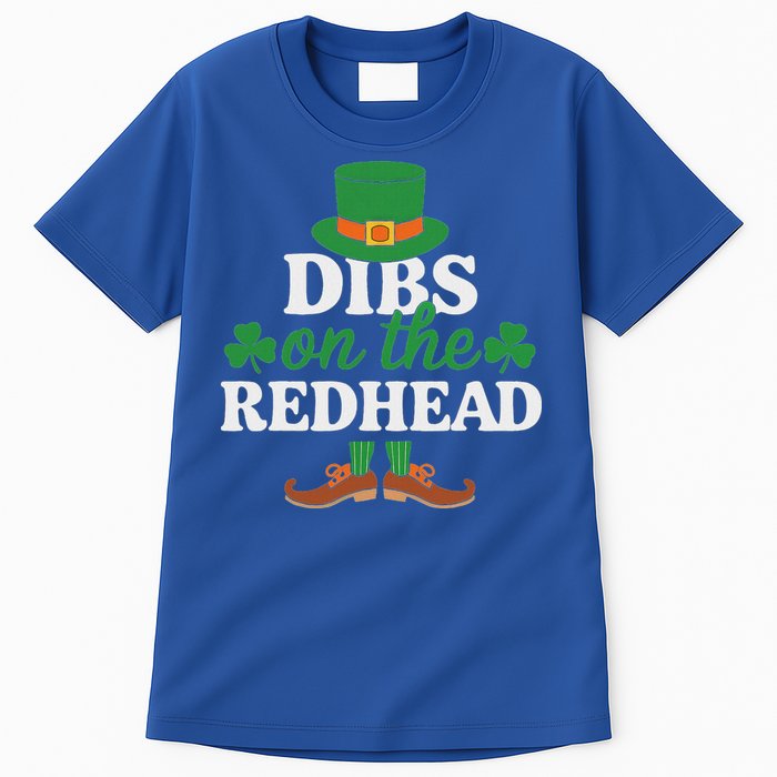 Irish St Patricks Day Shamrock Dibs On The Redhead Tall T-Shirt