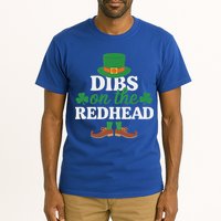 Irish St Patricks Day Shamrock Dibs On The Redhead Tall T-Shirt