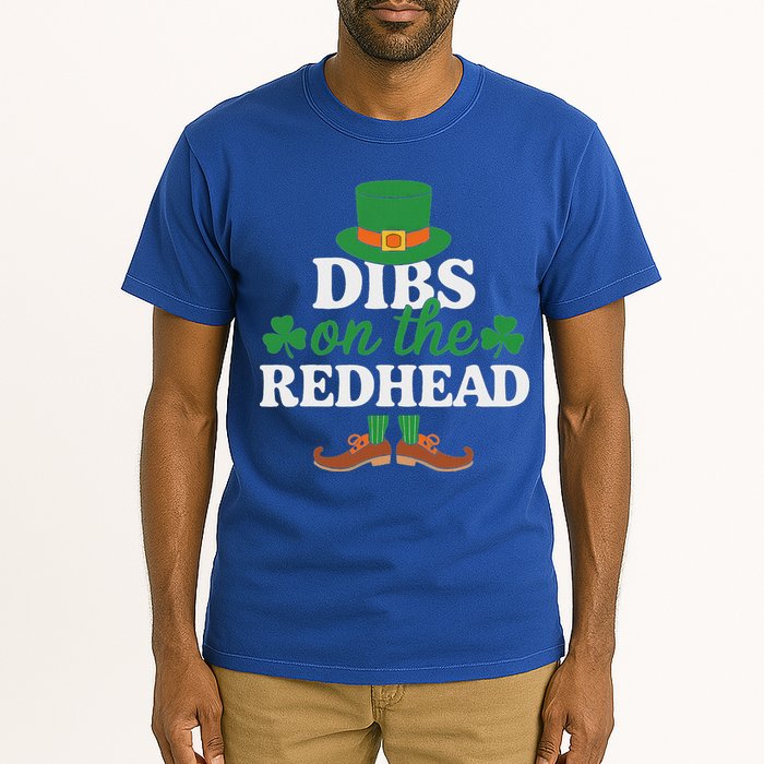 Irish St Patricks Day Shamrock Dibs On The Redhead Tall T-Shirt