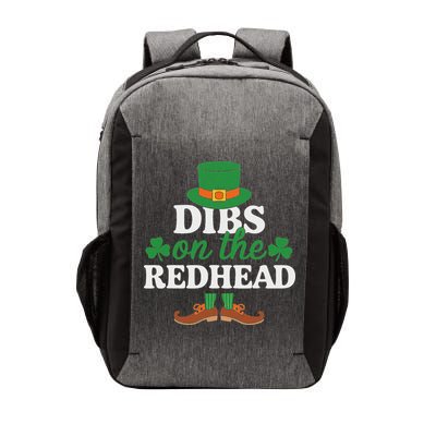 Irish St Patricks Day Shamrock Dibs On The Redhead Vector Backpack