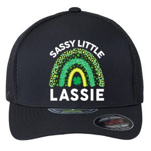 Irish St Patrick Day Sassy Little Lassie Teen Girl Wo Flexfit Unipanel Trucker Cap