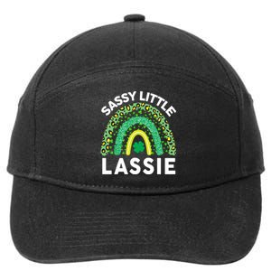 Irish St Patrick Day Sassy Little Lassie Teen Girl Wo 7-Panel Snapback Hat