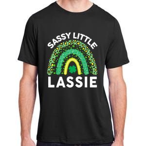 Irish St Patrick Day Sassy Little Lassie Teen Girl Wo Adult ChromaSoft Performance T-Shirt