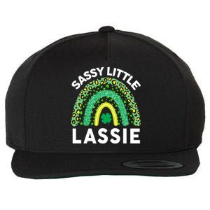 Irish St Patrick Day Sassy Little Lassie Teen Girl Wo Wool Snapback Cap