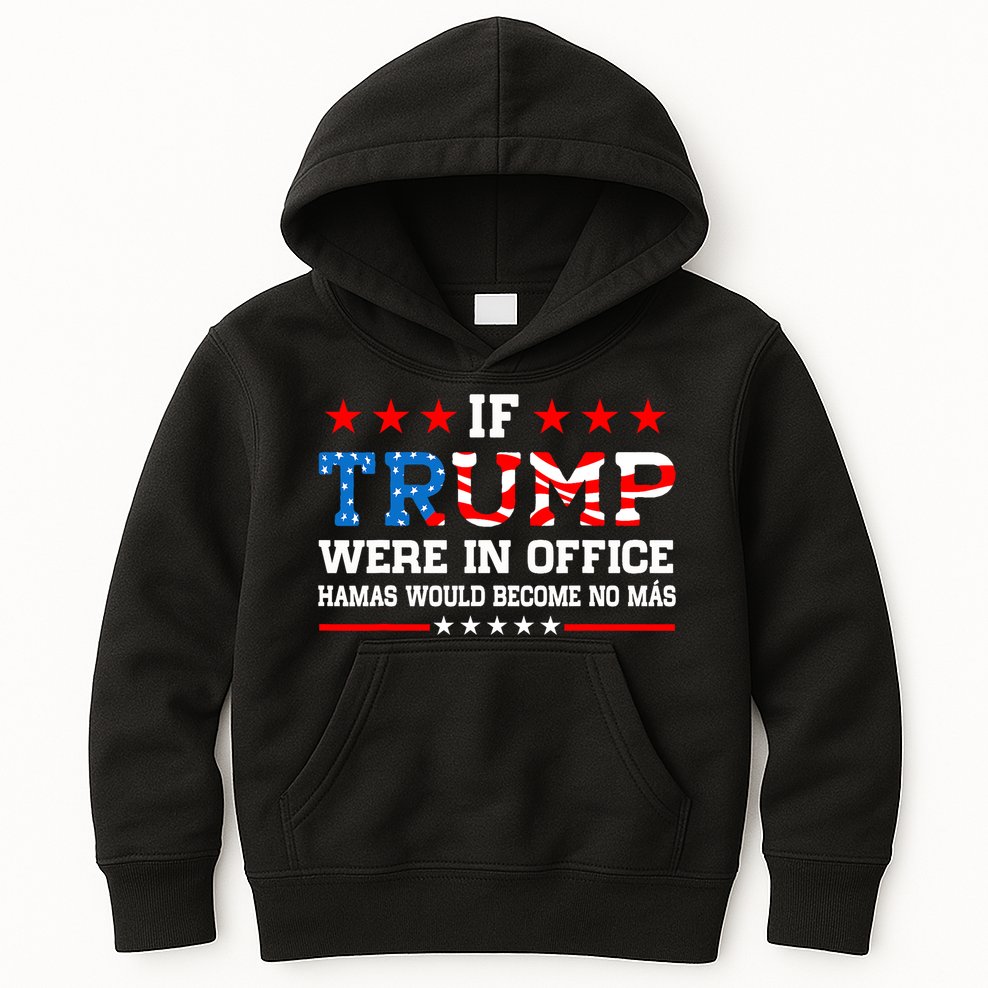 Israel Strong Pray For Israel Pro Trump 2024 Kids Hoodie