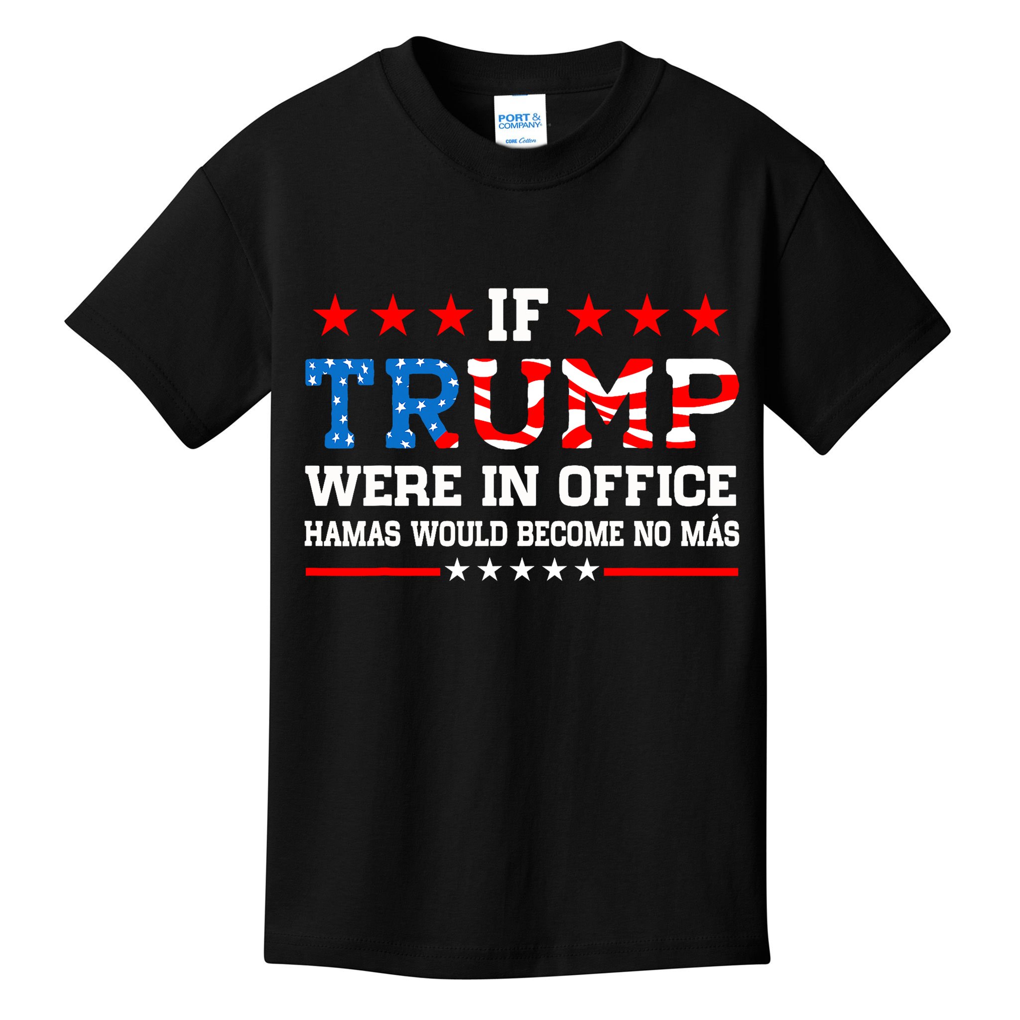Israel Strong Pray For Israel Pro Trump 2024 Kids T-Shirt