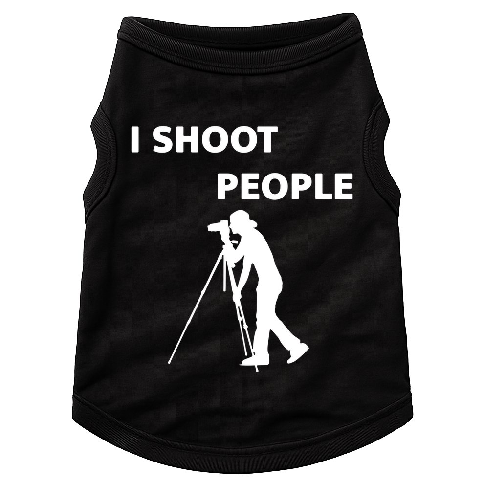 I Shoot People Doggie Tank