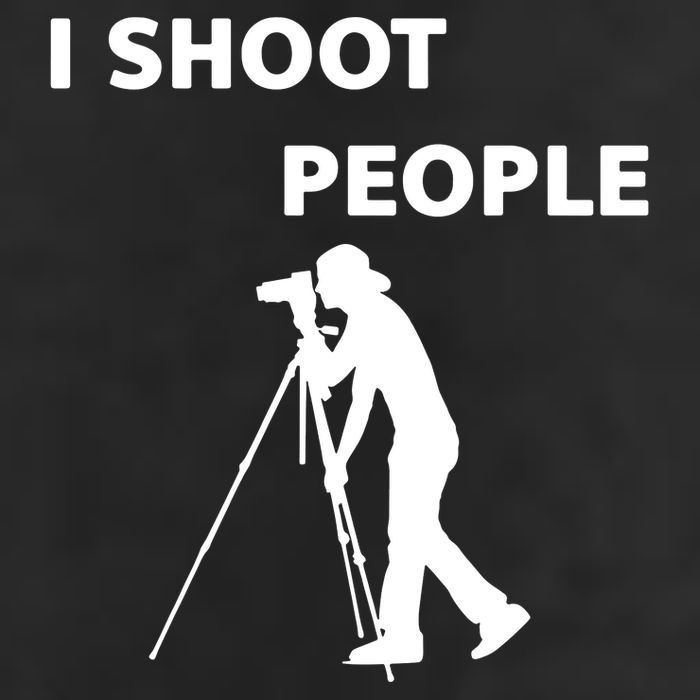 I Shoot People Adult Drive Performance Visor
