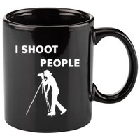 I Shoot People 11oz C Handle Ceramic Mug