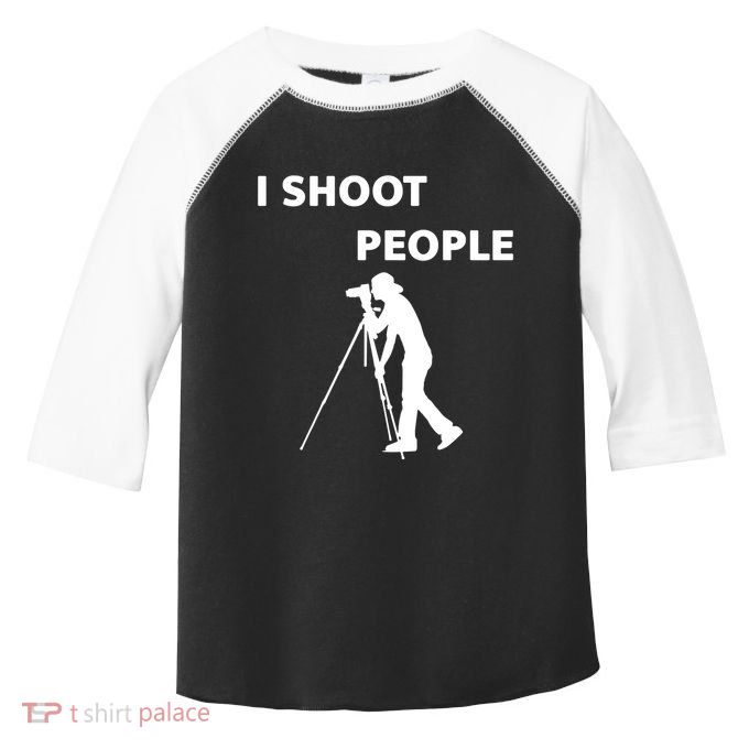 I Shoot People Toddler Fine Jersey T-Shirt