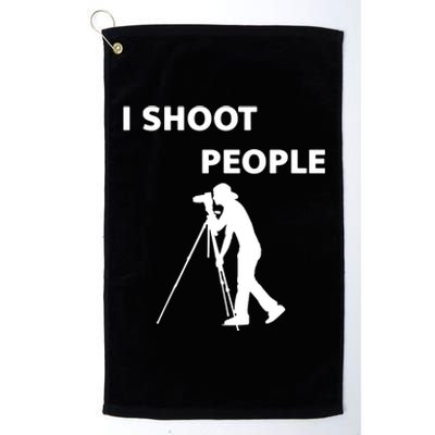 I Shoot People Platinum Collection Golf Towel