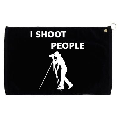 I Shoot People Grommeted Golf Towel