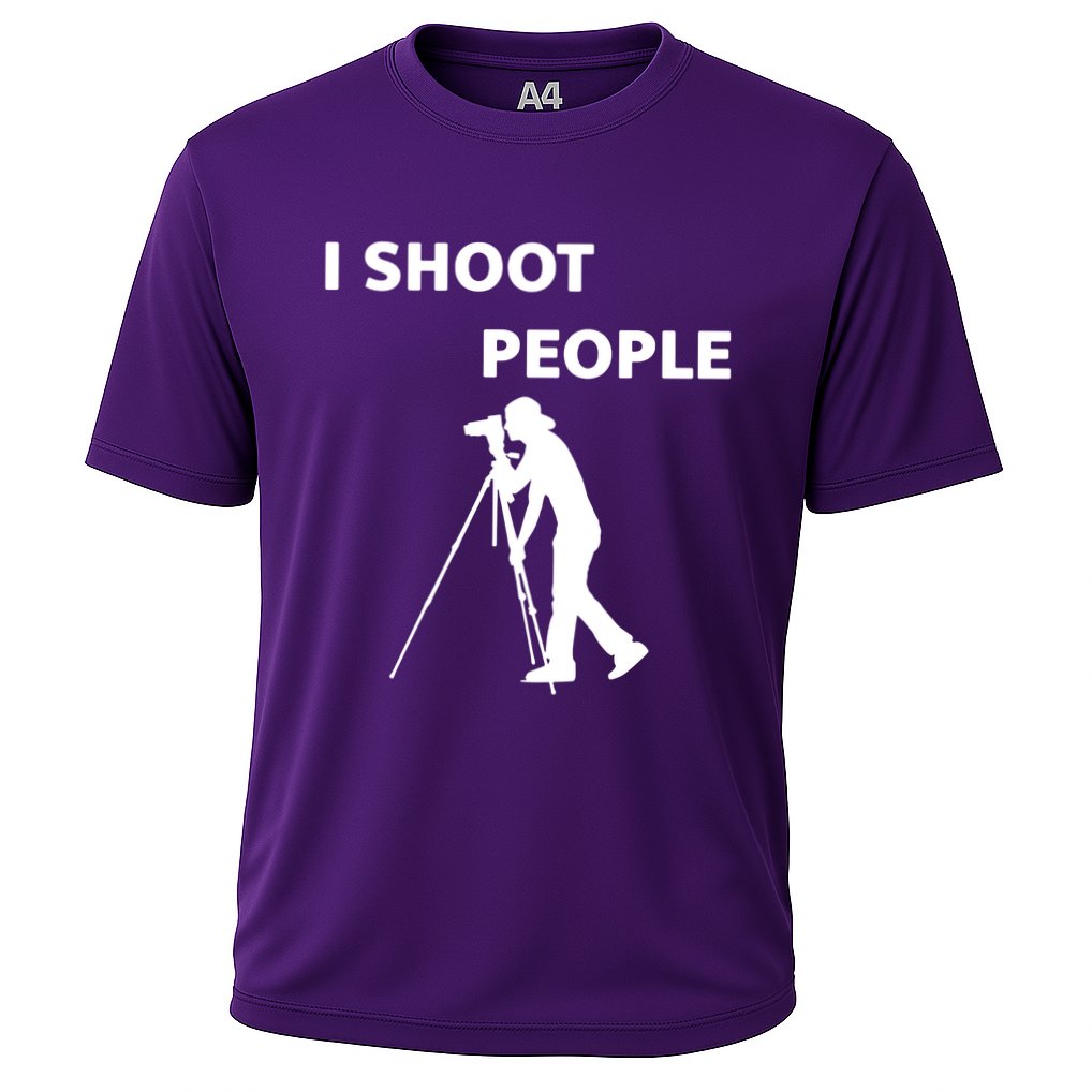 I Shoot People Cooling Performance Crew T-Shirt