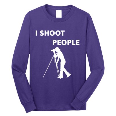 I Shoot People Long Sleeve Shirt
