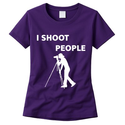 I Shoot People Womens T-Shirt