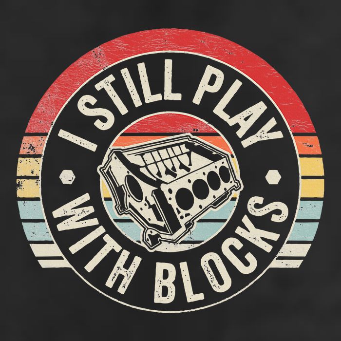 I Still Play With Blocks Racing Maintenance Microfiber Hand Towel