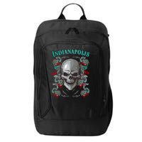 Indianapolis Skull Pirate Skeleton For Bikers Gift City Backpack