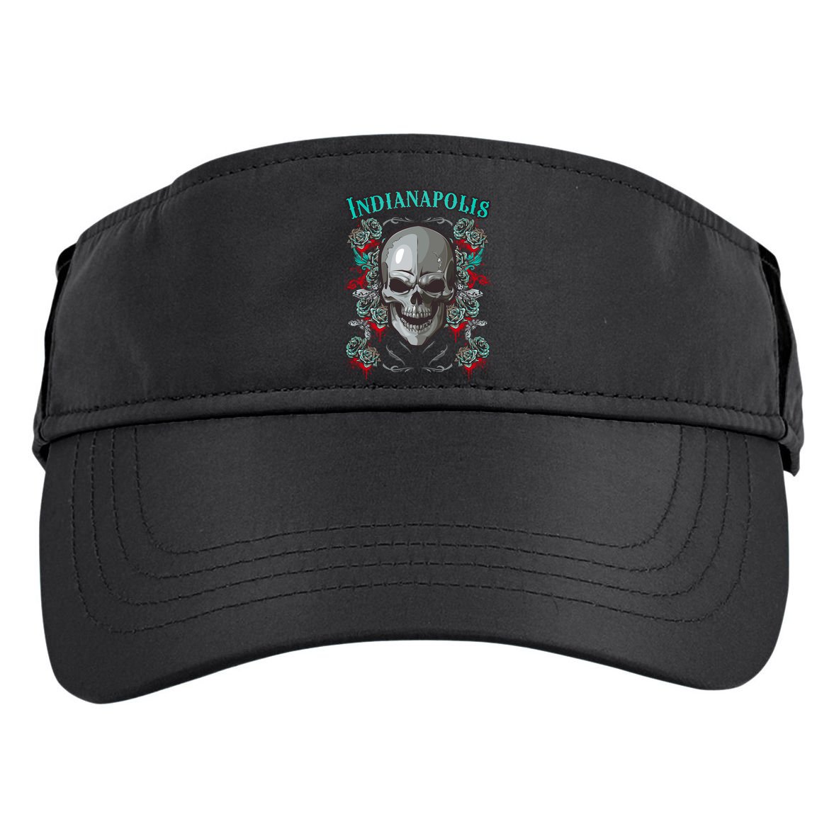 Indianapolis Skull Pirate Skeleton For Bikers Gift Adult Drive Performance Visor