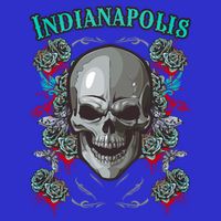 Indianapolis Skull Pirate Skeleton For Bikers Gift 16 in Basic Backpack