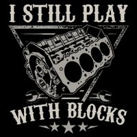 I Still Play With Blocks Car Mechanic Motor Engine Baby Bodysuit