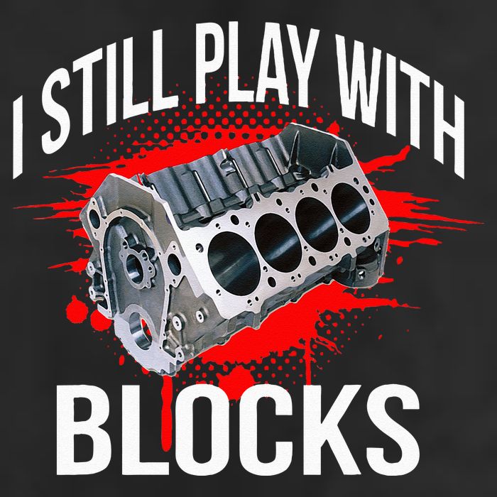 I Still Play With Blocks Funny Mechanic Knit Cap Winter Beanie