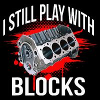 I Still Play With Blocks Funny Mechanic Drawstring Bag
