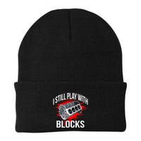 I Still Play With Blocks Funny Mechanic Knit Cap Winter Beanie
