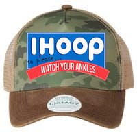 Ihoop So Please Watch Your Ankles Funny Basketball Legacy Tie Dye Trucker Hat