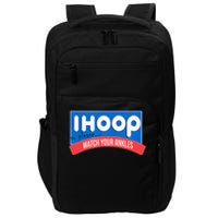 Ihoop So Please Watch Your Ankles Funny Basketball Impact Tech Backpack