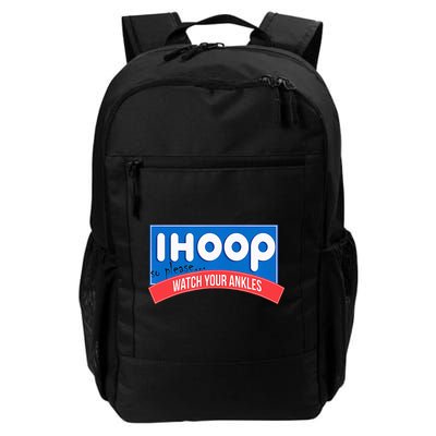 Ihoop So Please Watch Your Ankles Funny Basketball Backpack