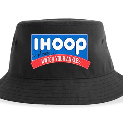 Ihoop So Please Watch Your Ankles Funny Basketball Sustainable Bucket Hat