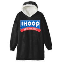Ihoop So Please Watch Your Ankles Funny Basketball Hooded Wearable Blanket