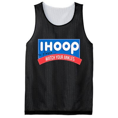Ihoop So Please Watch Your Ankles Funny Basketball Mesh Reversible Basketball Jersey Tank