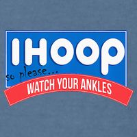 Ihoop So Please Watch Your Ankles Funny Basketball Garment-Dyed Sweatshirt