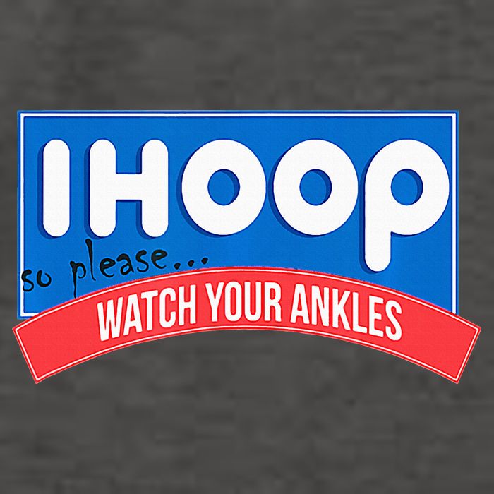Ihoop So Please Watch Your Ankles Funny Basketball Vector Backpack