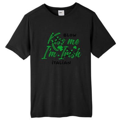 Italian Saint Patrick's Day Lucky Irish St Pattys Party Tall Fusion ChromaSoft Performance T-Shirt