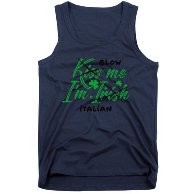 Italian Saint Patrick's Day Lucky Irish St Pattys Party Tank Top