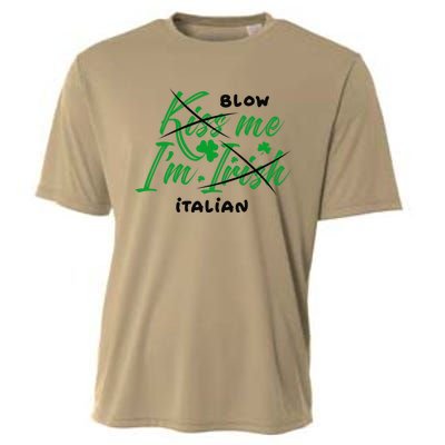 Italian Saint Patrick's Day Lucky Irish St Pattys Party Cooling Performance Crew T-Shirt