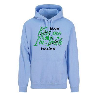 Italian Saint Patrick's Day Lucky Irish St Pattys Party Unisex Surf Hoodie