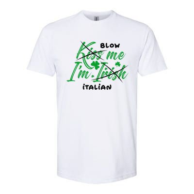 Italian Saint Patrick's Day Lucky Irish St Pattys Party Softstyle CVC T-Shirt