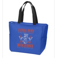 I Still Play With Blocks Car Mechanic Motor Engine Meaningful Gift Zip Tote Bag