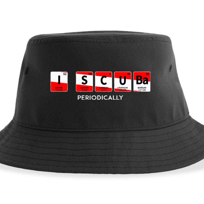 I Scuba Periodically Element Design With Number And Weight Sustainable Bucket Hat