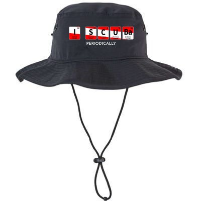 I Scuba Periodically Element Design With Number And Weight Legacy Cool Fit Booney Bucket Hat