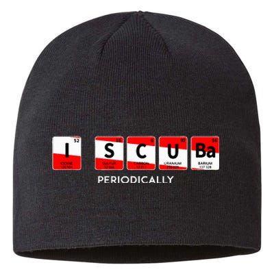 I Scuba Periodically Element Design With Number And Weight Sustainable Beanie